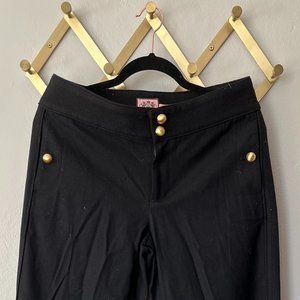 Juicy Couture wool blend Y2K low rise flare leg dress pants women’s size 6